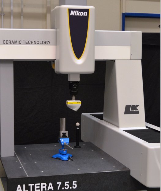 Coordinate measuring machine (CMM) inspection of MIM components