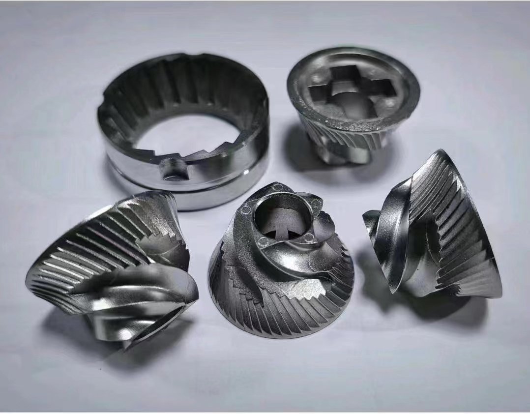 MIM coffee grinder burrs in 420 stainless steel, serial production