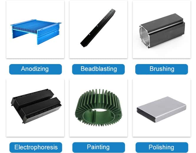 aluminum extrusion product collection